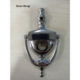 Krom Renkli Kapı Tak Tak Dürbün Ahşap ve Çelik Kapı Tokmağı