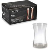 Krosno Kristal 6'lı Çay Bardağı 120 ml - Şeffaf