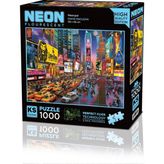 KS Games 1000 Parça Metropol Neon Puzzle