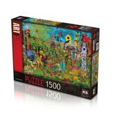 KS Games 1500 Parça Summer Garden Puzzle