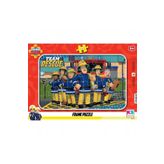 Ks Games Itfaiyeci Sam (fireman Sam Lisanslı Frame Puzzle/yapboz 24 Parça