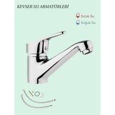 KS KEVSER SU 40 LIK LAVABO EVYE - Krom
