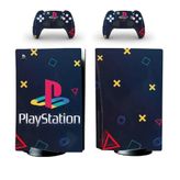 Kt Grup Modern Logo Playstation 5 Disk Edition Sticker Kaplama Seti