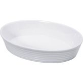 Kuchenprofi Oval Fırın Kabı Bauernform, Burgund Renk, Fırın ve Mikrodalga Uyumlu - Beyaz