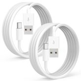 KUEVKA iPhone 15 Apple Kablosu (10 ft + 6 Ft) Araç Carplay Şarj Kablosu USB A'dan USB C'ye AirPods Pro (2. Nesil), Apple TV 4K Remote (3. Nesil), MacBook Air/Pro, iPad Pro 12,9 inç/Hava/Mini için
