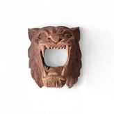 Kükreyen Aslan Ahşap Maske
