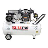 Kuletaş 100 lt 2 HP 8 Bar Çift Kafa Hava Kompresörü