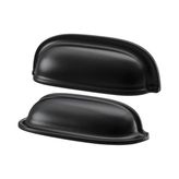 Kulp, Siyah, 89 Mm, 2 Adet - Ahşap - Option-1
