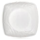 Külsan M7221.CW - Carre Matt 6'lı Krem Beyaz Kare Çukur Yemek Tabak Seti 21X25 Cm, Thermoset Melamin - 21 x 35 cm