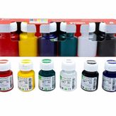 Kumaş Boyası Seti 6 Renk 25ml
