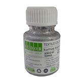 Kumaş Boyası Yaldızlı Simli Tişört Çanta Tekstil Boyası 25 ml 1 Adet Südor Kumaş Boyası Tek Şişe 1 Adet Gümüş Gri