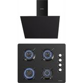 Kumtel Ankastre 2 Li Elite Cam Set - Siyah