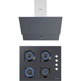 Kumtel DA6-830 - KO-40TAHDF Antrasit 2'li Ankastre Set