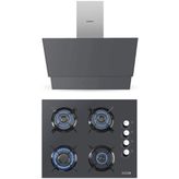Kumtel DA6 835 - KO 40TAHDF Antrasit 2'li Ankastre Set