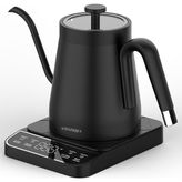 Kumtel Elektrikli Kahve Demleme Su Isıtıcı Gooseneck Dripper Kettle Hck-02 - Siyah