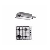 Kumtel Inox Ankastre 2 Li Set (Ocak-Aspiratör)