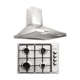 Kumtel KO-410 BF + DP6-X İnox Ankastre Set