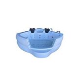 Kuntbay 160 x 160 H 65 Köşe Oval Camlı Jakuzi