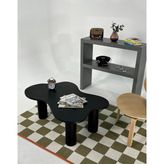 Kupp Design Bloom Orta Sehpa Siyah