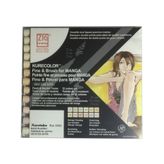 Kuretake Kurecolor Brush Marker – 12'li set – ten
