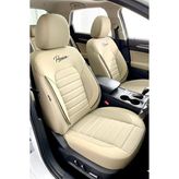 Kurra Store Skoda Favorit Forman 785 1.3 (135 E 54 Hp 1993 Premium Serisi Uyumlu Keten Oto Koltuk Kılıfı Bej