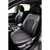 Kurra Store Skoda Favorit Forman (785) 1.3 (135 E) (54 Hp) 1995 Premium Serisi Uyumlu Keten Oto Koltuk Kılıfı Siyah