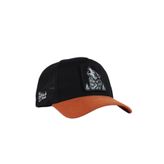 Kurt Logolu Kiremit-Siyah Trucker Şapka