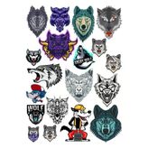 Kurt Wolf Sticker Set-4 17 Parça Telefon, Tablet, Defter, Laptop Sticker