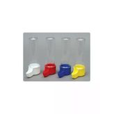 Kuş Suluğu 100 Ml, Şeffaf Tüp, Sarı/Mavi/Beyaz/Kırmızı Kapak