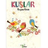 Kuşlar - Boyama Kitabı - Fidan
