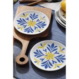 Kütahya Porselen Bone Strada 2 Parça 17 cm Servis Tabağı