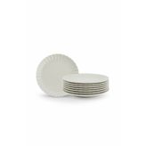 Kütahya Porselen Luz 6 Parça 21 cm Pasta Tabağı