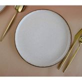 Kütahya Porselen Moderna Tarçın Pasta Tabağı 21CM Tekli - Krem