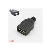 Kutulu Usb Type A Dişi Soket