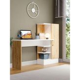 Kuzeylife Essenza Çalışma Masası - 180 - Beyaz - Ahşap