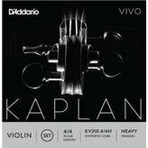 KV310H Keman Tel Seti, Kaplan Vıvo, 4/4 Scale, Heavy Tens
