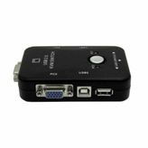 KVM Switch 2 Port Usb Vga Switch 2 PC Kasa Tek Kontrol