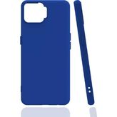 Kvy Oppo A73 Biye Silikon Kılıf - Mavi