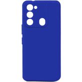 Kvy Tecno Spark 8c Biye Silikon Kılıf - Mavi
