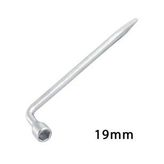 L Pipo Tip Tek Kol Çelik Bijon Anahtarı 19mm