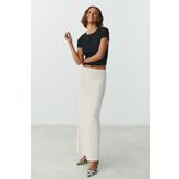 la & vetta Siyah Maxi Basic Etek