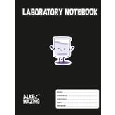 Lab Notebook: Laboratory Notebook Grid Pages Size Periodic Table 8.5"x11" 100 pages