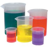 Lab Plastik Beher Ölçü Kabı 500 ml