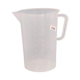 Lab Plastik Kulplu Beher Ölçü Kabı 5000 ml