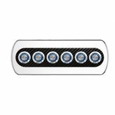 Labarka 6'lı Krom Switch Panel Sigortalı Korna Butonlu 12-24V