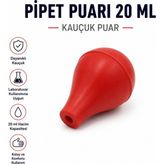 Labolist Pipet Puarı 20 ml - Kauçuk Puar