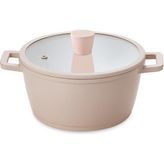 Lacena Kıngdom 20 cm Basık Tencere - Pembe