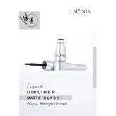 Lacinia Matte Black Dipliner, 4 ml, Siyah