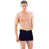 LACİVERT 2108 Seamless uzun Erkek Boxer