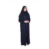 Lacivert Fermuarlı Namaz Elbisesi